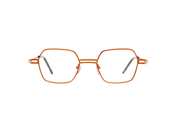 Gafa de graduada para hombre modelo Vitron color Naranja