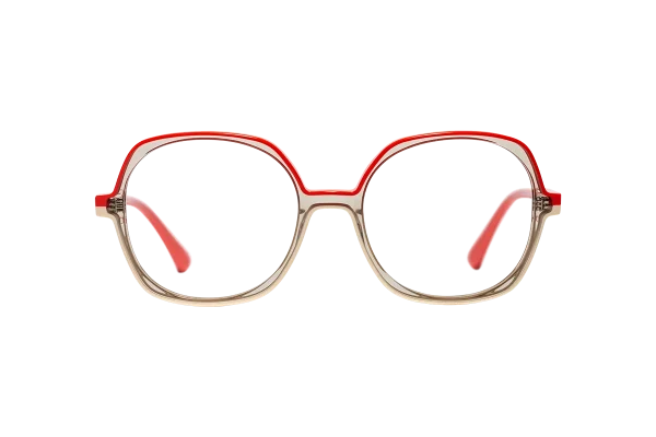 Gafa de graduada para mujer modelo Esea color Naranja