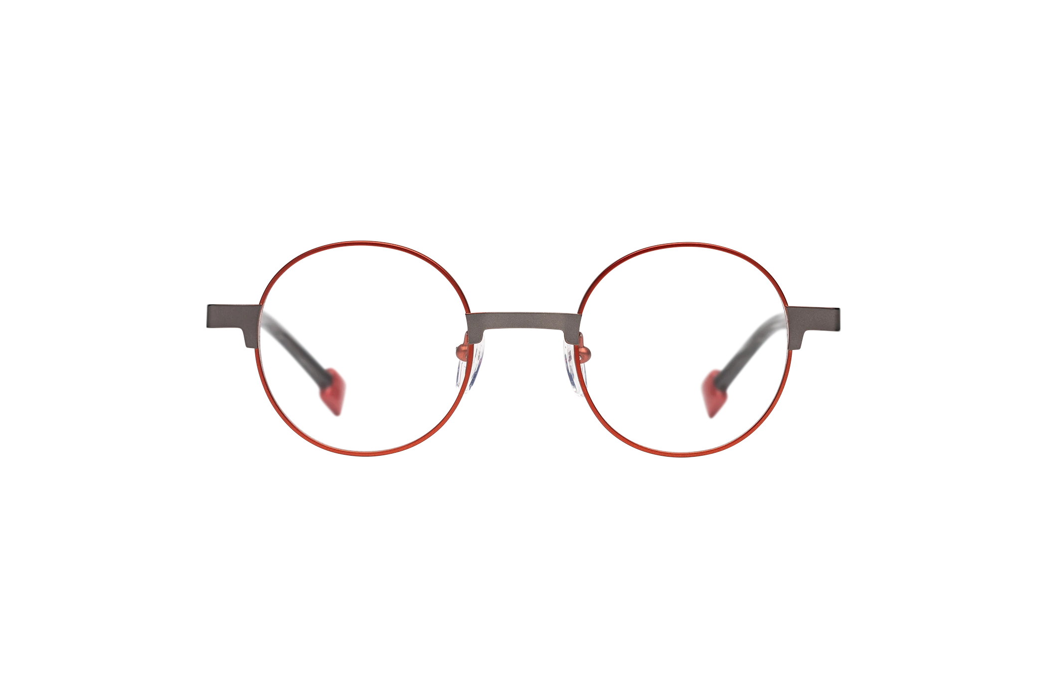 Gafa de graduada para hombre modelo Adam color Rojo