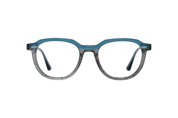 Gafa de graduada para hombre modelo Azur color Azul-Rojo