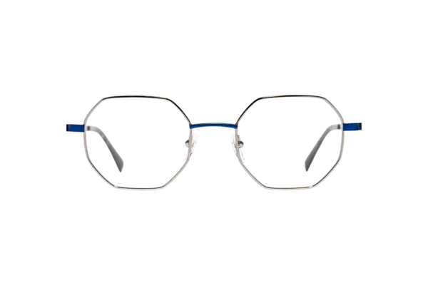 Gafa de graduada para hombre modelo Ligio color Plata