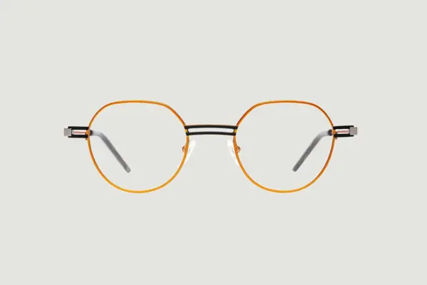 Gafa de graduada para hombre modelo Nelus color Naranja