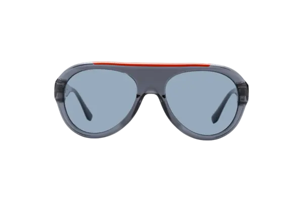 Gafa de sol para hombre modelo Pilot color Gris-Naranja